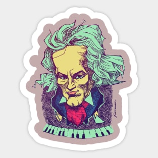 Ludwig Van B Sticker